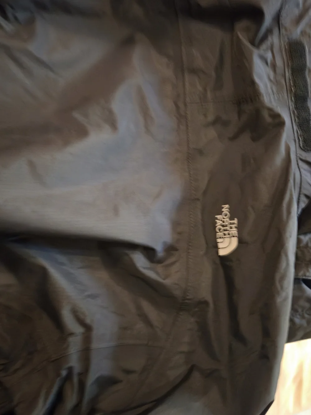 The North Face Girls Black Waterproof/windbreaker Jacket